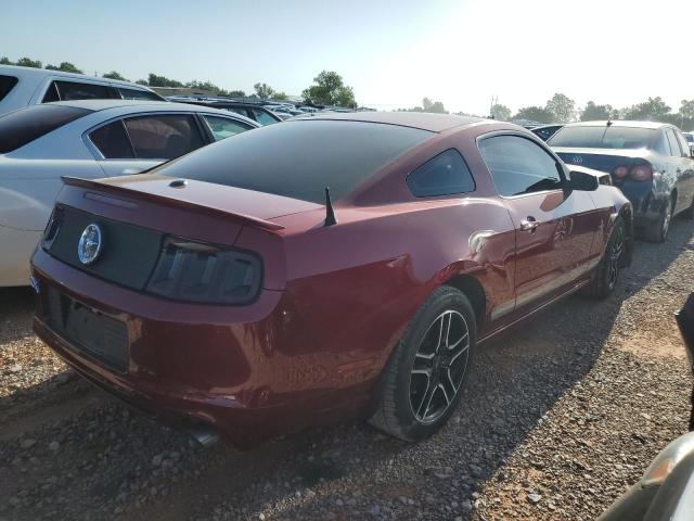 1ZVBP8AM3E5221670 - 2014 FORD MUSTANG RED photo 3