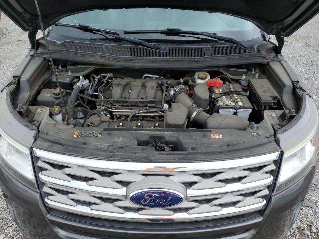 1FM5K8D84JGA75027 - 2018 FORD EXPLORER XLT Boz foto 12