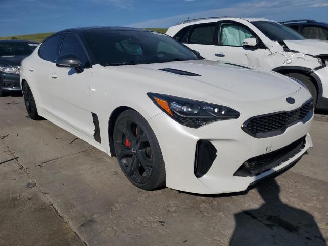 KNAE55LC1J6029237 - 2018 KIA STINGER GT2 WHITE photo 4