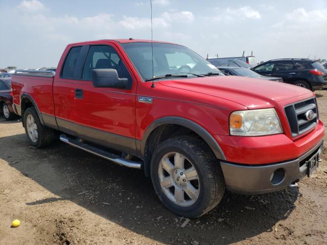 1FTPX14V17FA94953 - 2007 FORD F150 RED photo 4