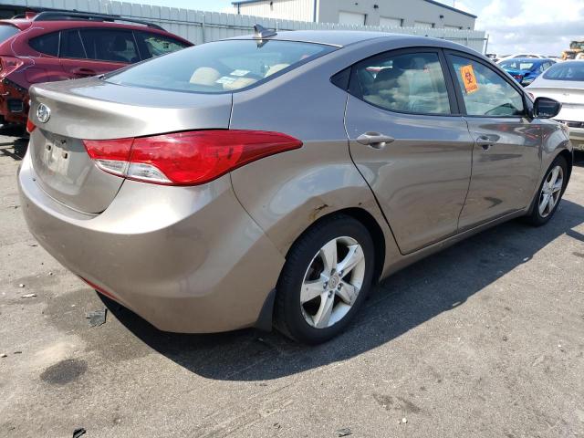 5NPDH4AE7DH347183 - 2013 HYUNDAI ELANTRA GLS BROWN photo 3