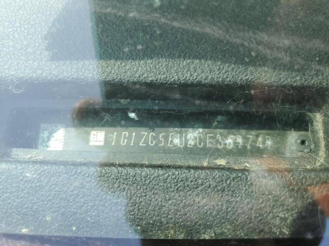 1G1ZC5EU2CF369749 - 2012 CHEVROLET MALIBU 1LT 灰色 照片 12