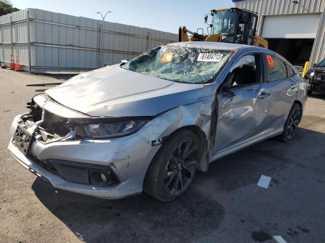 19XFC2E87KE006321 - 2019 HONDA CIVIC SPORT 灰色 照片 1