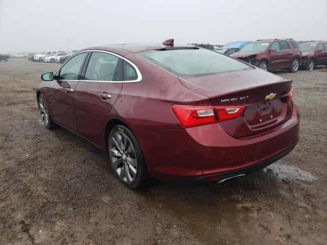 1G1ZH5SXXGF218003 - 2016 CHEVROLET MALIBU PREMIER MAROON photo 3