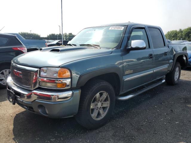 2GTEK13T771115334 - 2007 GMC NEW SIERRA K1500 TEAL photo 1