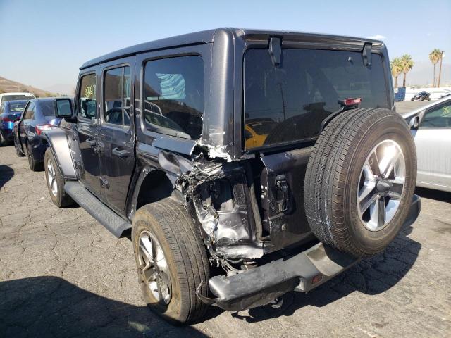 1C4HJXEG1JW294635 - 2018 JEEP WRANGLER U SAHARA GRAY photo 3
