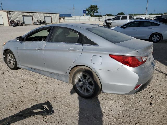 5NPEB4AC1EH861004 - 2014 HYUNDAI SONATA GLS SILVER photo 2