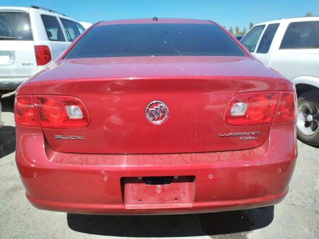 1G4HD57298U164892 - 2008 BUICK LUCERNE CXL RED photo 6