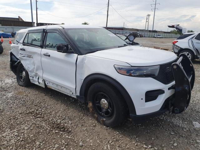 1FM5K8AB2PGA20312 - 2023 FORD EXPLORER POLICE INTERCEPTOR 白色 照片 4