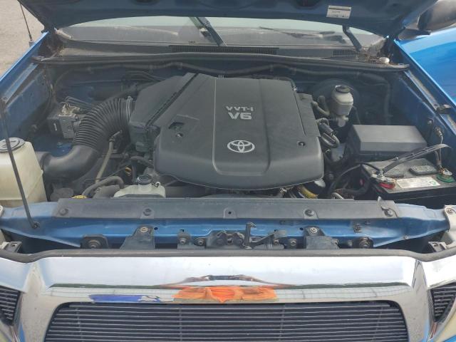 5TETU62N97Z456716 - 2007 TOYOTA TACOMA PRERUNNER ACCESS CAB BLUE photo 11