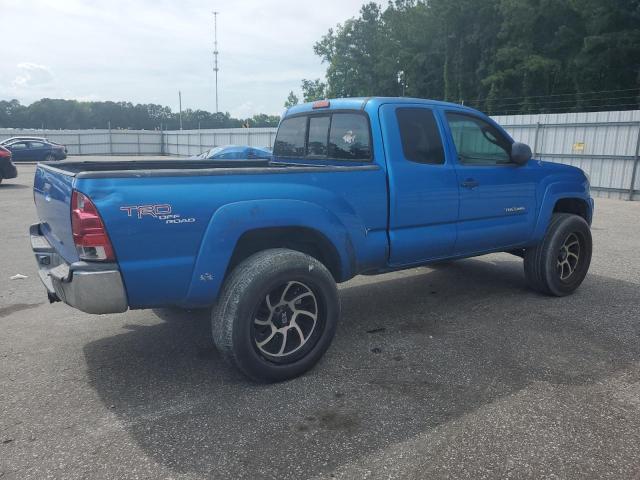 5TETU62N97Z456716 - 2007 TOYOTA TACOMA PRERUNNER ACCESS CAB BLUE photo 3
