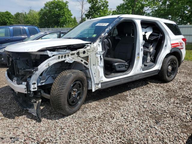 1FM5K8AB5NGA33374 - 2022 FORD EXPLORER POLICE INTERCEPTOR 白色 照片 1