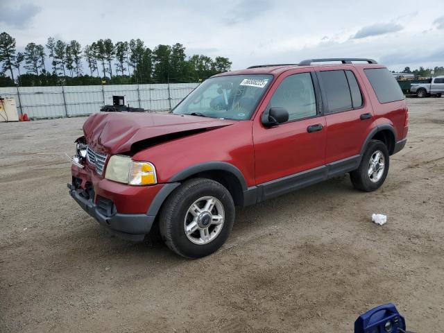 1FMZU63K03UA51793 - 2003 FORD EXPLORER XLT RED photo 1