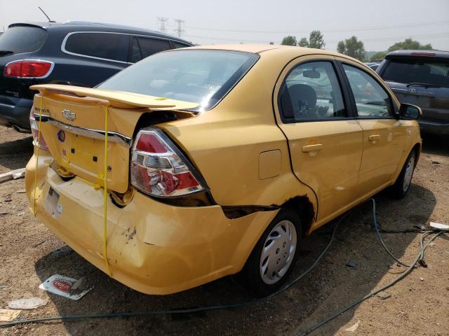 KL1TD56608B051869 - 2008 CHEVROLET AVEO BASE Sarı foto 3
