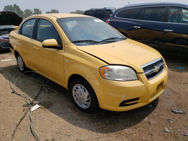 KL1TD56608B051869 - 2008 CHEVROLET AVEO BASE Sarı foto 4