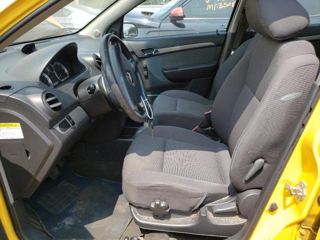 KL1TD56608B051869 - 2008 CHEVROLET AVEO BASE Sarı foto 7