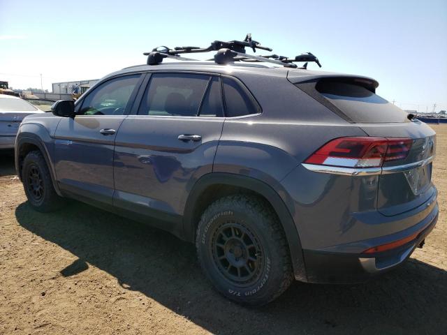 1V21E2CA8LC215438 - 2020 VOLKSWAGEN ATLAS CROS SE ნაცრისფერი ფოტო 2