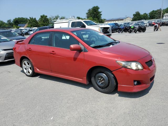 2T1BE40E59C001791 - 2009 TOYOTA COROLLA XRS RED photo 4