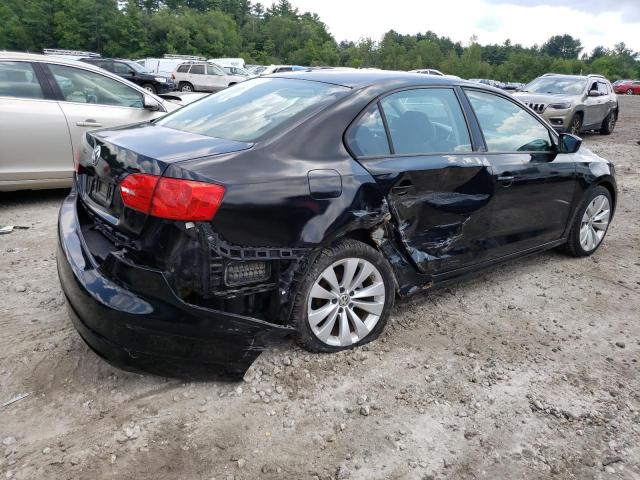 3VW2K7AJ0EM435623 - 2014 VOLKSWAGEN JETTA BASE Schwarz Foto 3