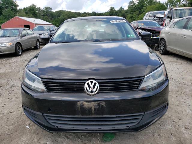 3VW2K7AJ0EM435623 - 2014 VOLKSWAGEN JETTA BASE Schwarz Foto 5