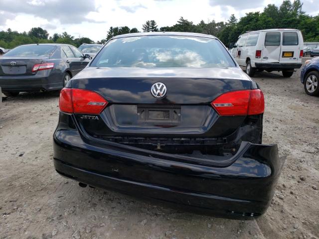 3VW2K7AJ0EM435623 - 2014 VOLKSWAGEN JETTA BASE BLACK photo 6