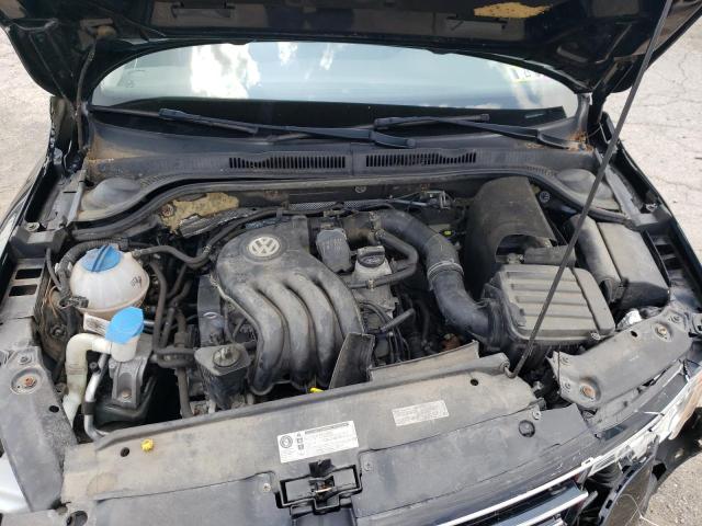 3VW2K7AJ7FM411434 - 2015 VOLKSWAGEN JETTA BASE Schwarz Foto 11
