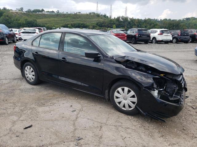 3VW2K7AJ7FM411434 - 2015 VOLKSWAGEN JETTA BASE Schwarz Foto 4