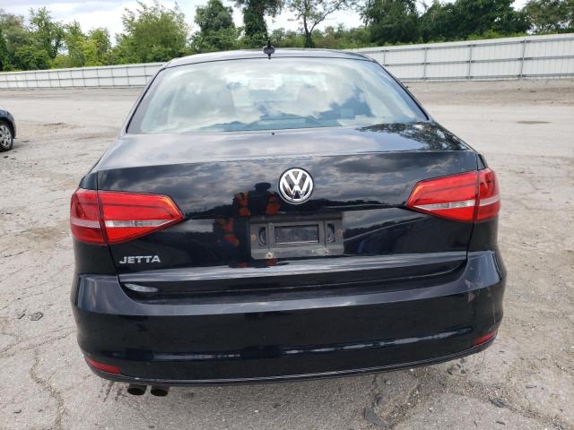 3VW2K7AJ7FM411434 - 2015 VOLKSWAGEN JETTA BASE Schwarz Foto 6