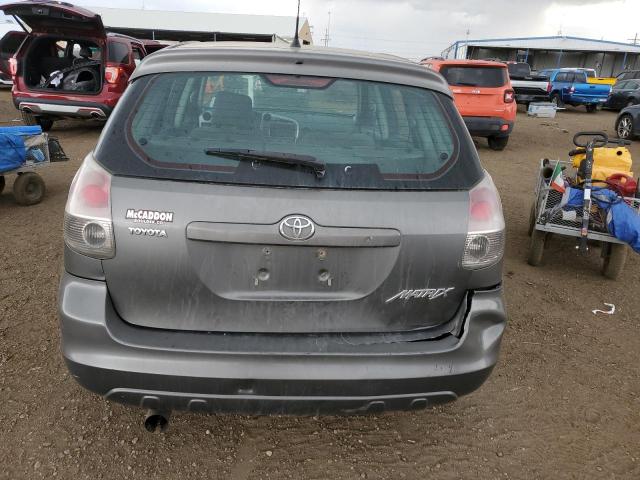 2T1KR32E47C659689 - 2007 TOYOTA COROLLA MA XR GRAY photo 6