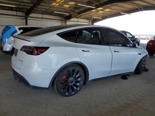 7SAYGDEF0NF344376 - 2022 TESLA MODEL Y 白色 照片 3