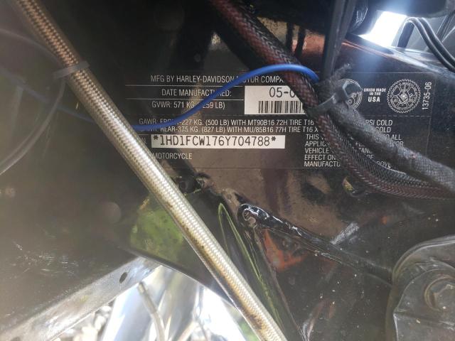 1HD1FCW176Y704788 - 2006 HARLEY-DAVIDSON FLHTCUI GRAY photo 8