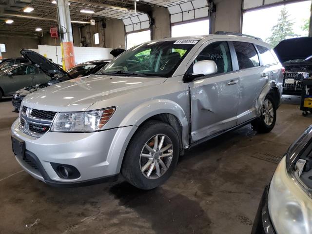 3C4PDDBG2ET250810 - 2014 DODGE JOURNEY CR SXT SILVER photo 1