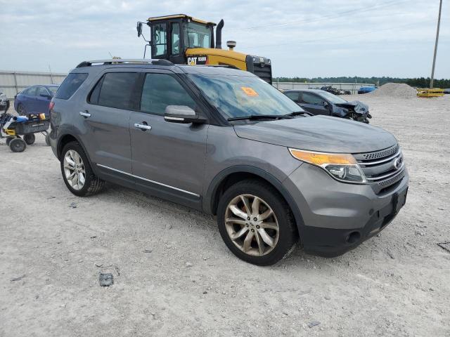 1FM5K8F83DGC85653 - 2013 FORD EXPLORER LIMITED GRAY photo 4