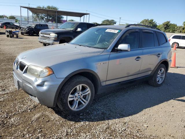 WBXPA93466WG84420 - 2006 BMW X3 3.0I SILVER photo 1