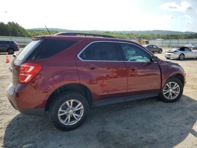 2GNALCEK7H1502521 - 2017 CHEVROLET EQUINOX LT MAROON photo 3