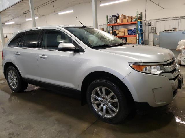 2FMDK4KC8DBB22471 - 2013 FORD EDGE LIMITED SILVER photo 4