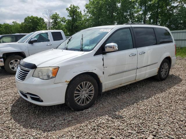 2C4RC1CG2ER277100 - 2014 CHRYSLER TOWN & COU TOURING L WHITE photo 1
