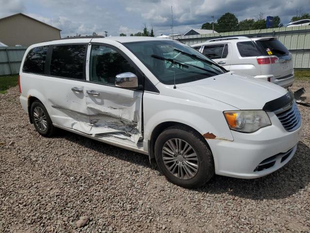 2C4RC1CG2ER277100 - 2014 CHRYSLER TOWN & COU TOURING L WHITE photo 4