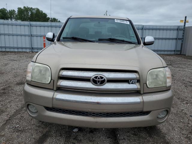 5TBDT44166S515036 - 2006 TOYOTA TUNDRA DOUBLE CAB SR5 GOLD photo 5