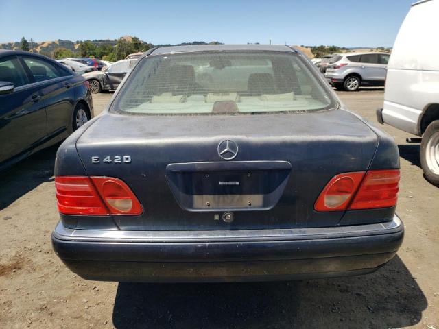 WDBJF72F6VA354375 - 1997 MERCEDES-BENZ E 420 BLUE photo 6