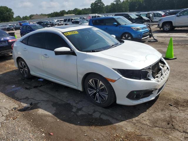 JHMFC1F79JX004664 - 2018 HONDA CIVIC EXL WHITE photo 4