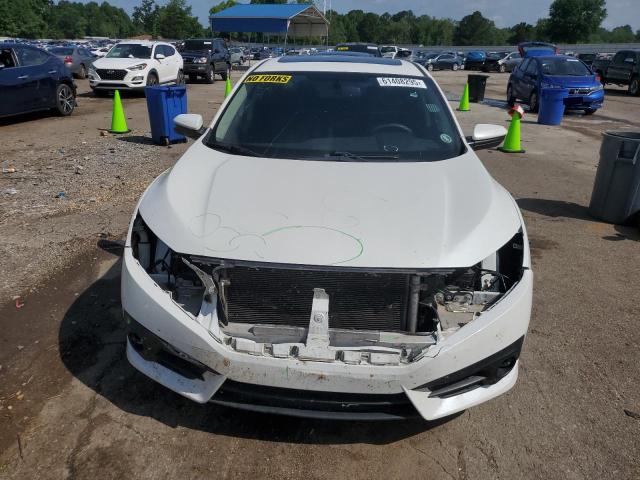 JHMFC1F79JX004664 - 2018 HONDA CIVIC EXL WHITE photo 5