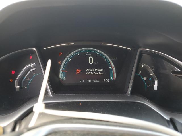 JHMFC1F79JX004664 - 2018 HONDA CIVIC EXL WHITE photo 9