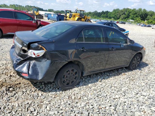 JTDBU4EE6B9136303 - 2011 TOYOTA COROLLA BASE BLACK photo 3