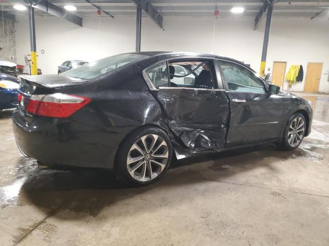 1HGCR2F5XDA129317 - 2013 HONDA ACCORD SPORT Schwarz Foto 3