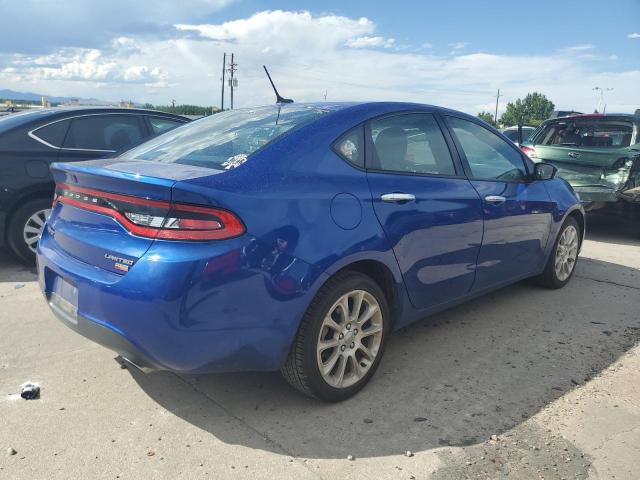 1C3CDFCH0DD296209 - 2013 DODGE DART LIMITED BLUE photo 3