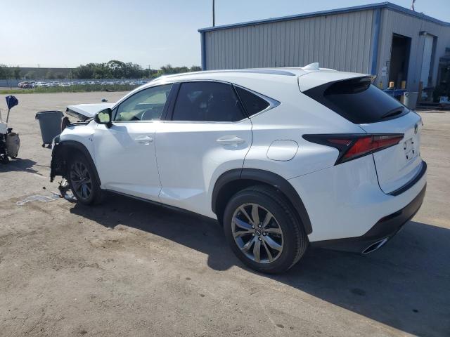 JTJSARBZ8M2202792 - 2021 LEXUS NX 300 BASE Biały zdjęcie 2