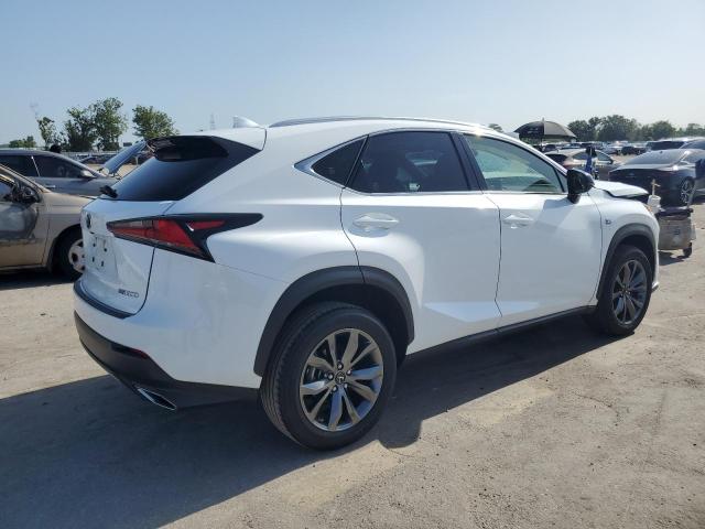 JTJSARBZ8M2202792 - 2021 LEXUS NX 300 BASE Biały zdjęcie 3