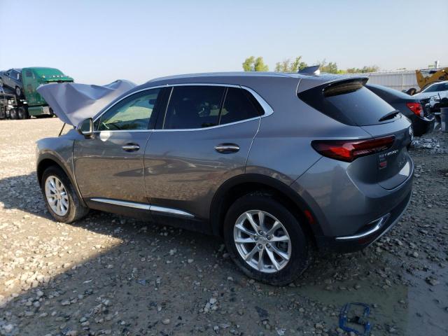 LRBFZMR48MD149881 - 2021 BUICK ENVISION PREFERRED GRAY photo 2