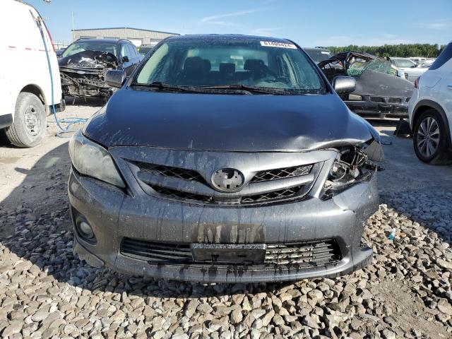 2T1BU4EE9BC601134 - 2011 TOYOTA COROLLA BASE GRAY photo 5